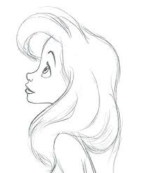 This Looks A Bit Like Ariel To Me And I Would Love To Learn How To Draw This Just So I Can Tell People I Disney Art Drawings Art Drawings Art