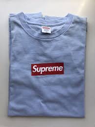Supreme 2014 20th anniversary box logo tee size s. Supreme Baby Blue Box Logo Tee Cheap Online