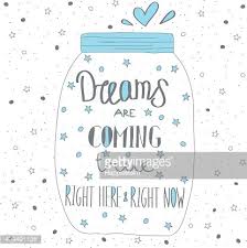 Dreams come true (ドリームズ・カム・トゥルー, dorīmuzu kamu turū) are a japanese pop band formed in 1988, comprising miwa yoshida (lead vocals) and masato nakamura (bass). Dream Comes True Hand Drawn Quote Lettering Clipart Image