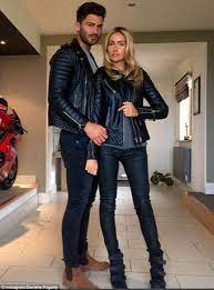 Jake Quickenden And Danielle Fogarty Sport Matching Leather Jackets Jackets Men Fashion Leather Jacket Outfit Men Leather Jacket