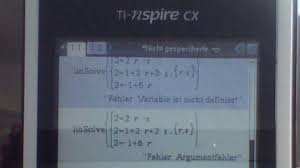 Maybe you would like to learn more about one of these? Was Bedeutet Die Fehlermeldung Argumentfehler Bei Ti Nspire Cx Taschenrechner Mathelounge