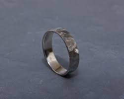 Description A Handmade Solid 14k Gold Band Plated With Black Rhodium Mens Wedding Band In Mens Rose Gold Wedding Ring Cool Wedding Rings Mens Wedding Rings