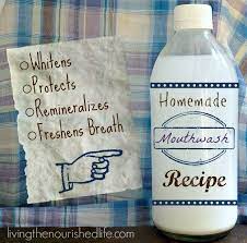Diy Homemade Mouthwash To Whiten Remineralize The Nourished Life Homemade Mouthwash Diy Natural Products Mouthwash