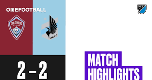 Highlights MLS: Colorado Rapids 2-2 Minnesota United