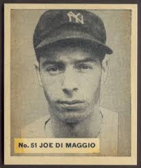 5 cartes Joe DiMAGGIO reprint menthe #51 Yankees RC 1936 WWG 5 cartes