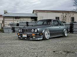 Bmw E30 3 Series Grey Bbs Deep Dish Slammed Los Angeles California California Gta