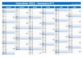 Maybe you would like to learn more about one of these? Calendrier Semestriel 2021 A Imprimer Pour Le 1er Et Le 2eme Semestre 2021