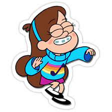 Gravity Falls Mabel Pines Autumn Stickers Cartoon Stickers Cute Stickers