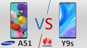 مقارنة Samsung A51 Vs Huawei Y9s Youtube