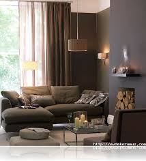 Ev Dekorumuz Salonda Krem Ve Kahve Dekorasyon Ev Dekorasyonu Brown Living Room Taupe Living Room Cosy Living Room