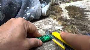 If the metal threaded part of the garden hose is bent, smushed, or dented, the spray nozzle will not thread onto the hose. How To Fix A Broken Garden Hose Nozzle Diy In Less Than 3 Minutes Youtube