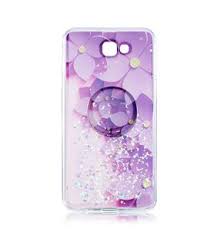 Samsung J7 Prime Kilif Vale Silikon Pop Soketli Stantli Silikon 2 Menekse