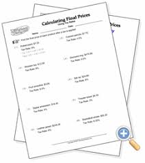 When we talk about sales tax discount worksheet beside that, we also come with more related ideas as follows sales tax worksheets for students, sales tax and discount worksheets and percent. Adding Taxes Using Percentages Worksheetworks Com