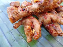 Chicken is clean, sanitized and sealed pa. Spicy Grilled Chicken Leg Ceker Ayam Bakar Pedas On Banana Leaves Indonesian Cuisine Street Food Stock Photo Picture And Royalty Free Image Image 141705054