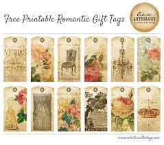 Use them in commercial designs under lifetime, perpetual & worldwide rights. Free Printable Romantic Gift Tags From Eclectic Anthology Free Vintage Printables Gift Tags Printable Vintage Printables