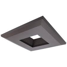 $47.99 ($8.00 per item) free shipping. Patriot Lighting 5 6 Recessed Bronze Baffle Square Trim For Downlight At Menards