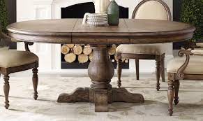 When determining dining table size, consider the number of seats at the table, the clearance around the table and the room's proportions. 60 Inch Expandable Round Pedestal Dining Table With Vintage French Style Dining Chair Round Pedestal Dining Table Round Dining Room Table Round Pedestal Dining