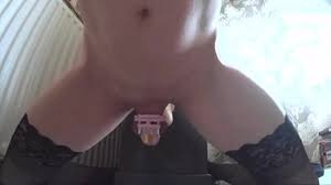 Femboy Fucks her Pussy first Time watch online