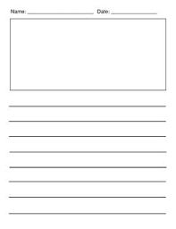 Ndergarten writing resources orange county public schools. Simple Writing Paper With Picture Box Print Double Sided For The Students Who Writing Paper Template Paper Template Free Writing Paper