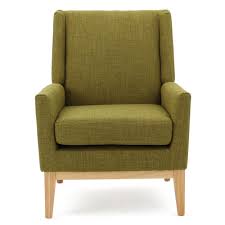 Noble House Aurla Green Fabric Accent Club Chair In 2020 Fabric Accent Chair Upholstered Chairs Green Chair