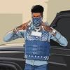 Crip, crips, cuz, gang, gangster, gangsta, rap, black lives matter, thug life, thug, african american black people nipsey hussle nipsey hip hop rap rapper trap eazy e blueface blood bloods gang member street streetwear goon 1