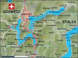 Die italienische schweiz (svizzera italiana) umfasst die regionen der schweiz mit einer italienischsprachigen bevölkerungsmehrheit. Map Of Lake Lugano Region In Svitzenland Italy Welt Atlas De