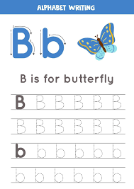 Click to see lesson details, materials and … Handwriting Practice With Alphabet Letter Tracing B 2171379 Vector Art At Vecteezy