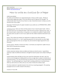 The use of a paper outline can aid the individual in organizing the information needed on the paper. Outline Example 6 Free Templates In Pdf Word Excel Download