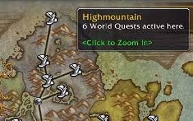 Aug 25, 2018 · i just said you won't get access to world quests simply from leveling to the new cap of 120. Battle For Azeroth World Quests Overview Guides Wowhead