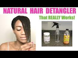 It's probably the worst and most tedious part of your hair care routine, but detangling your mane is just as important as keeping it clean. Youtube Hair Detangler Homemade Hair Products Diy Hair Detangler
