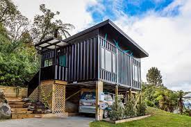 The container house is a commission for a couple with three grown children who requested a compact and simplified living arrangement with an eye to retirement. Modern Tiny House Made Of Shipping Containers Dream Tiny Living