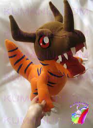 Greymon Plush By Chocoloverx3 On Deviantart Digimon Plush Plushies