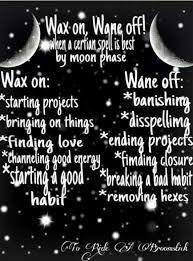 Wax On Wax Off When A Certain Spell Is Best By Moon Phase Moon Moon Spells Moon Magic