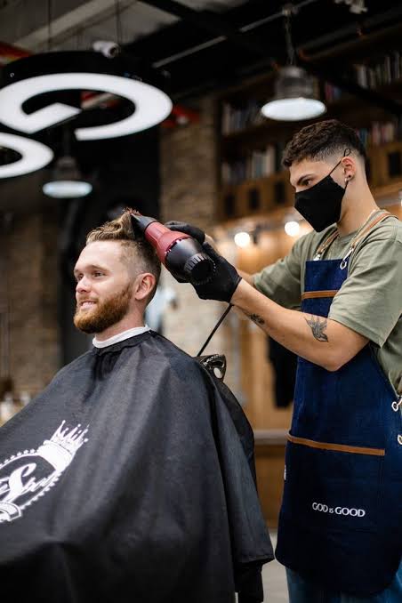 Modern men's barbershop