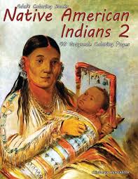I've not only got this set of thanksgiving colouring pages for you but also a set of fun thanksgiving craftivities featuring the same characters! Amazon Com Adult Coloring Books Native American Indians 2 Native American Indians 2 Is A Life Escapes Grayscale Coloring Books For Adults With 48 Grayscale Families And Their Way Of Life In