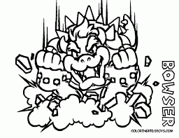 39+ dry bowser coloring pages for printing and coloring. Dry Bowser Coloring Pages Coloring Home