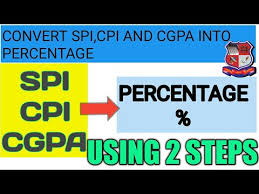 Check spelling or type a new query. Convert Spi Cpi Cgpa Into Percentage Convert Spi Into Percentage Convert Cgpa To Percentage Youtube