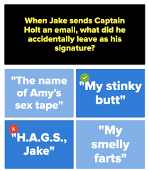 We did not find results for: Brooklyn Nine Nine Personality And Trivia Quizzes