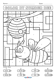 40+ color by number coloring pages for adults for printing and coloring. Free Color By Number Worksheets Cool2bkids