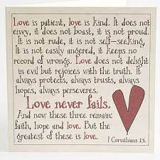 The bible does not give a specific definition of what love is, but it does tells us what true love is and what it is not. Love Bible Verse Meaning Hover Me