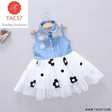 New Summer Baby Girls Kids Princess Denim Dress Girls Dresses Childs Clothing Girls Lace Dress 1 5 Years Tre Girl Outfits Girls Dresses Summer Girls Lace Dress