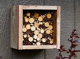 This easy diy mason bee house takes only minutes to make and will attract pollinators to your garden! Diy Native Bee House Garden Gate