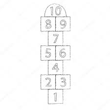 El tiempo dependerá del número de participantes, de si la rayuela cuenta con más casillas como la 9 y la 10 y. Rayuela Vectores Graficos Imagenes Vectoriales Depositphotos