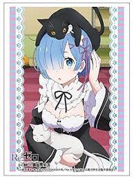 14 8 Bushiroad Card Sleeve Hg Vol 1078 Re Zero Starting Life In Another World Rem Ebay Collectibles Anime Anime Cats Rem Waifu