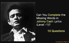 Diphenhydramine topical displaying 25 questions associated with diphenhydramine. Can You Complete The Missing Words In Johnny Cash Lyrics Level 2 Quiz For Fans