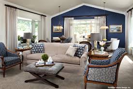 15 Lovely Living Room Designs With Blue Accents Home Design Lover Accent Walls In Living Room Blue Accent Wall Living Room Navy Living Rooms
