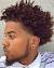 Dark Burgundy Hair Black Men
