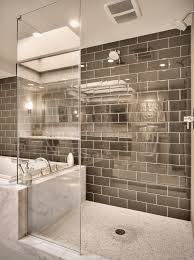 It's part wall, part glass panel, and all wonderful. These 20 Tile Shower Ideas Will Have You Planning Your Bathroom Redo