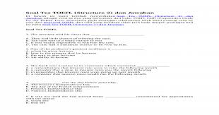 Toefl Structure 2 6 Docx Document