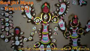 Significance Of Sanjhi Mata Festival Christmas Ornaments Festival Novelty Christmas